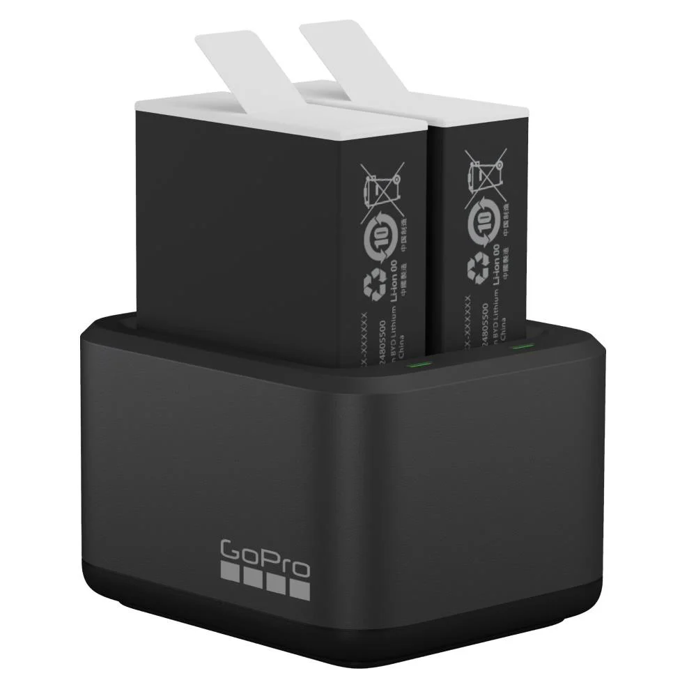 GoPro 12 Enduro Dual Charger and Batteries