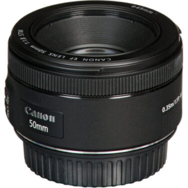 Description One of the most versatile focal lengths available, the EF 50mm f/1.8 STM Lens from Canon is a compact, normal-length prime well-suited to everyday shooting. The bright f/1.8 maximum aperture benefits working in difficult lighting conditions and also affords increased control over depth of field for isolating subject matter. Individual elements feature a Super Spectra coating to help minimize flare and ghosting to realize greater contrast and color accuracy when working in backlit and harsh conditions. Additionally, an STM stepping AF motor is used to realize quick and near-silent autofocus performance along with full-time manual focus override. Normal-length prime is designed for full-frame Canon EF-mount DSLRs, however can also be used with APS-C models where it provides an 80mm equivalent focal length. Bright f/1.8 maximum aperture enables control over depth of field for selective focus applications and also benefits working in low-light situations. Super Spectra coating has been applied to individual elements to minimize ghosting and flare for greater contrast and color neutrality when working in strong lighting conditions. An STM stepping AF motor realizes smooth, near-silent autofocus that is complemented by advanced AF algorithms and a high-speed CPU for fast AF performance. Additionally, full-time manual focus override is also available. Redeveloped physical design incorporates a metal lens mount for durability as well as a re-located focusing ring to maintain a compact form factor. Rounded seven-blade diaphragm contributes to a pleasing out of focus quality that benefits the use of shallow depth of field and selective focus techniques.